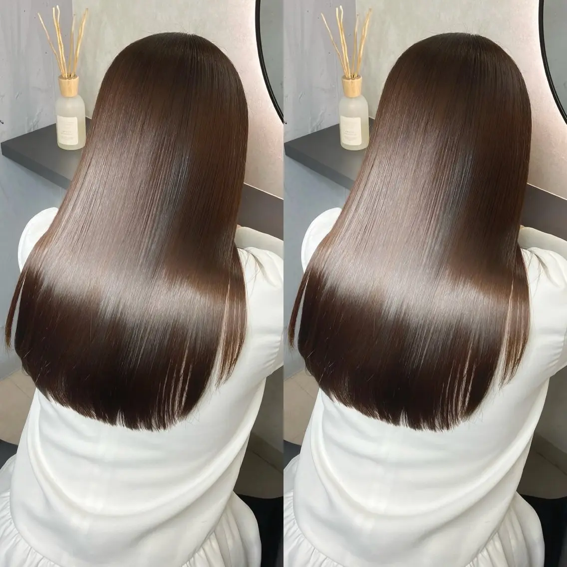 ⭐️美髪⭐️縮毛矯正orストレート+髪質改善ULUTOWAトリートメントの写真
