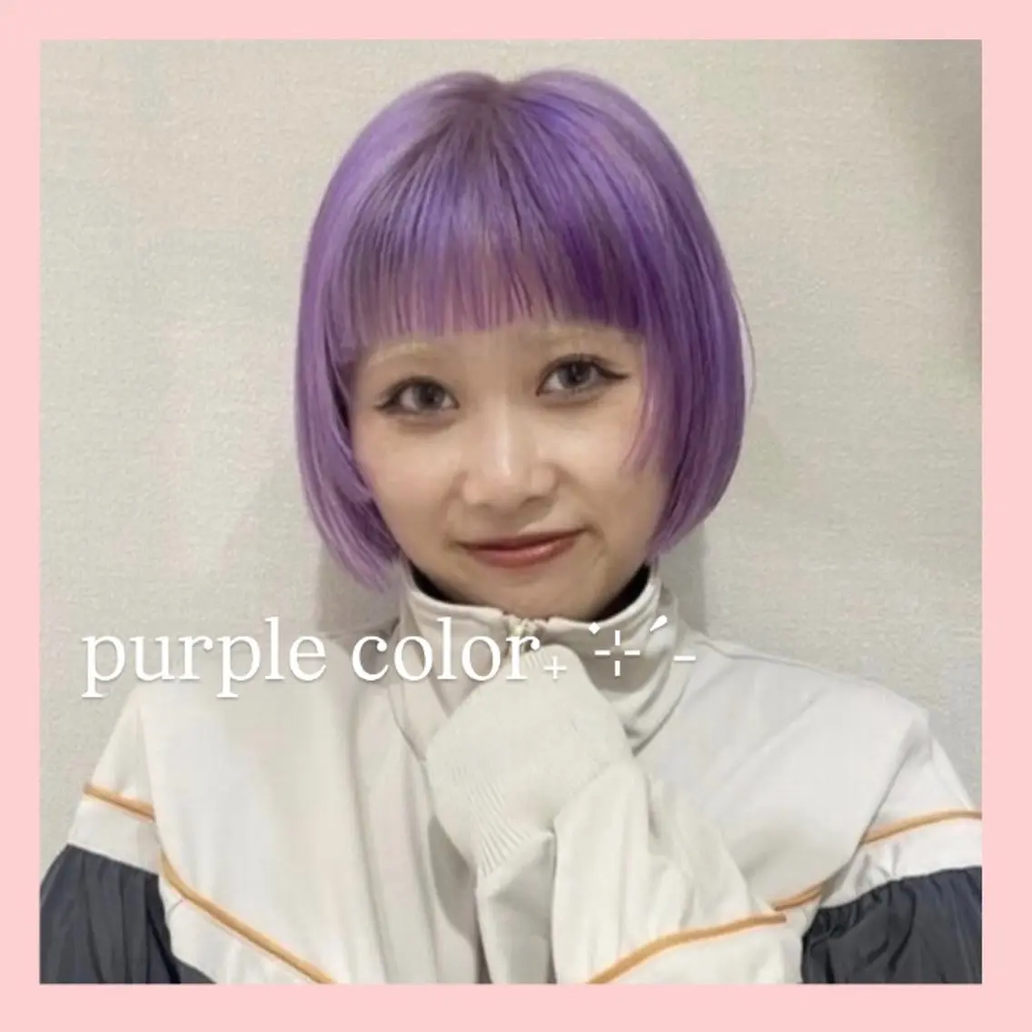 ショート カラー カット ヘアカラー トリートメント 大人韓国レイヤー🫧 暖色カラー/はるのヘアスタイル