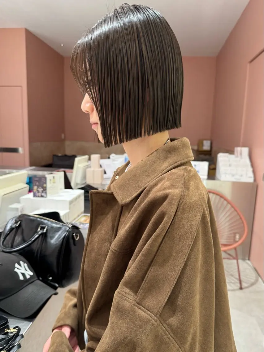 ショート カラー カット 🐰髪質改善/ボブ カット🐰/きょかのヘアスタイル