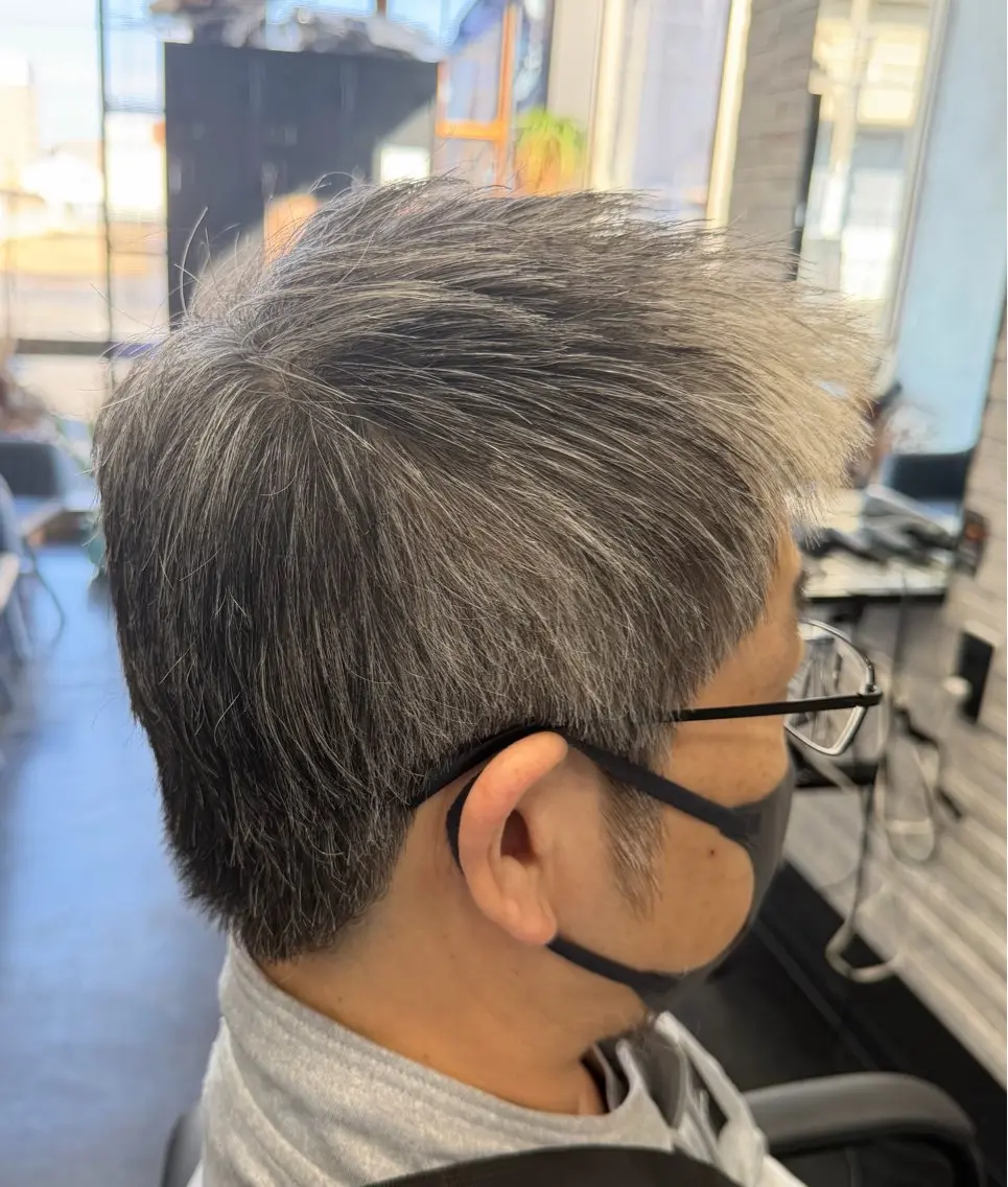 ショート メンズ 刈り上げ ショートヘア カット 清水 悠羽のヘアスタイル