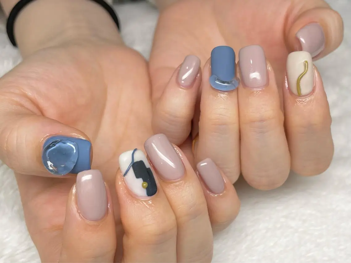 ネイル ハンドネイル riri-nail Rie Endoのネイルデザイン