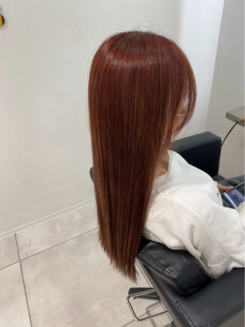 カット+カラー+水分補給トリートメントの写真