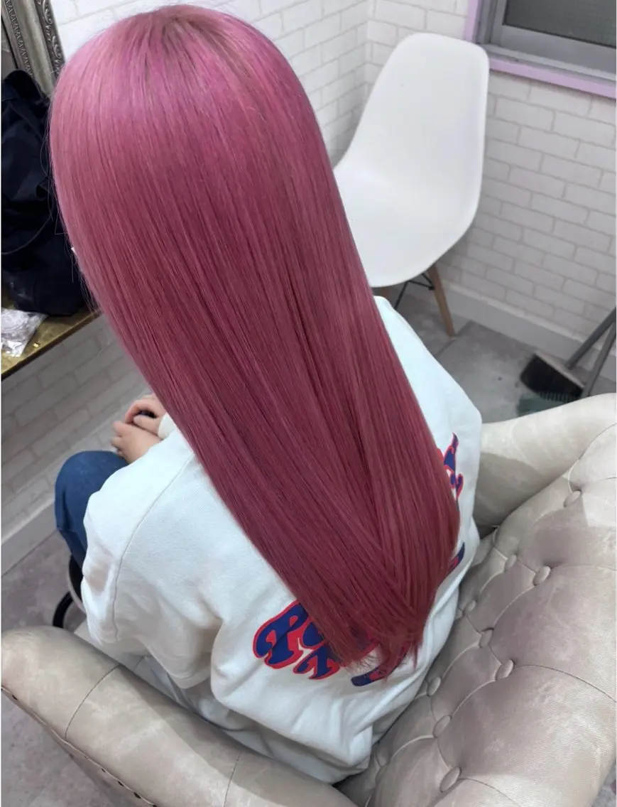 ロング エクステ/カラー SEI🎀のヘアスタイル