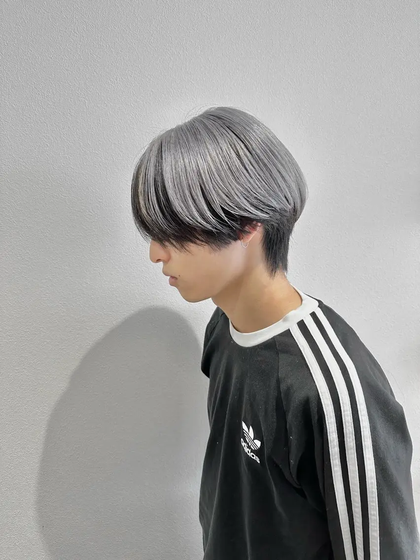 メンズブリーチオンカラー👱🏻‍♂️❣️の写真
