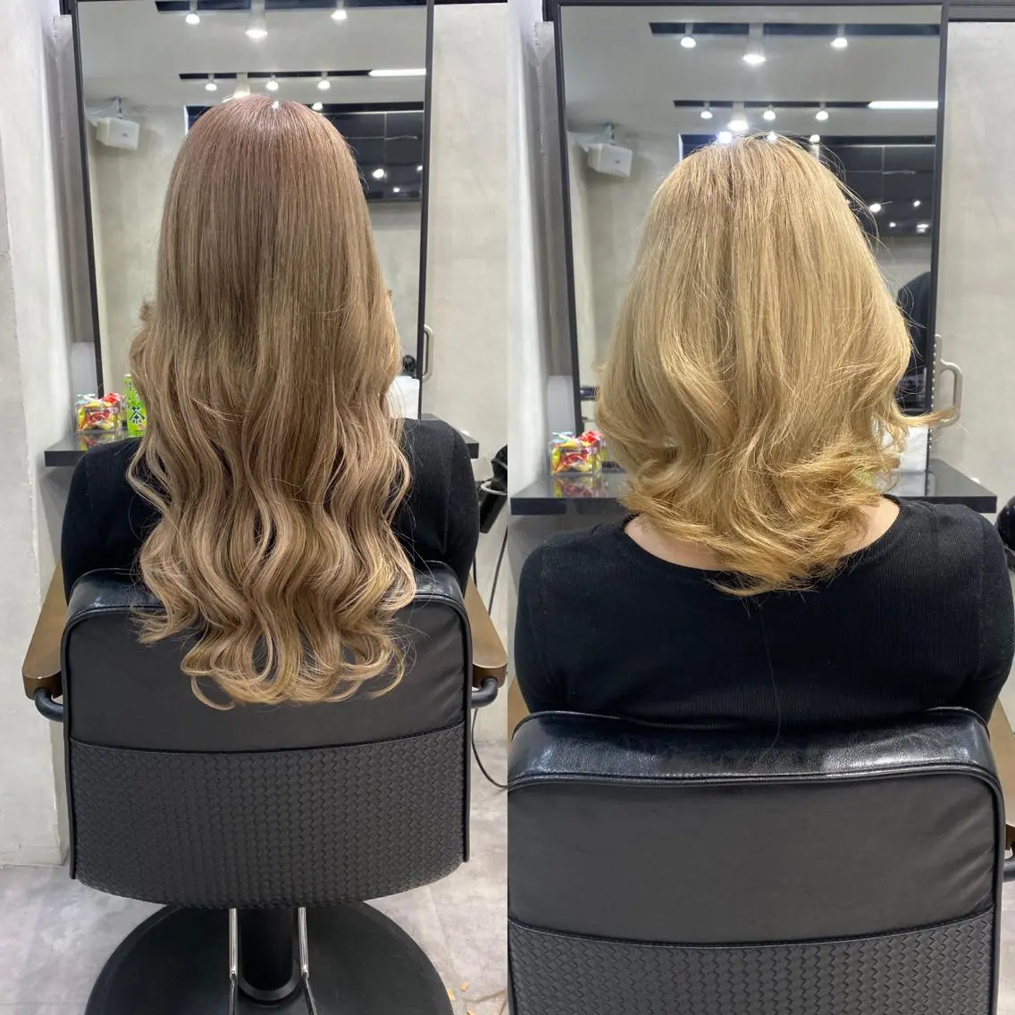 セミロング カラー ヘアアレンジ FAAM Tsuneのヘアスタイル