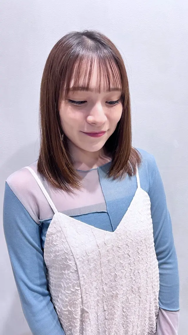 ミディアム 伊藤 壮尭のヘアスタイル