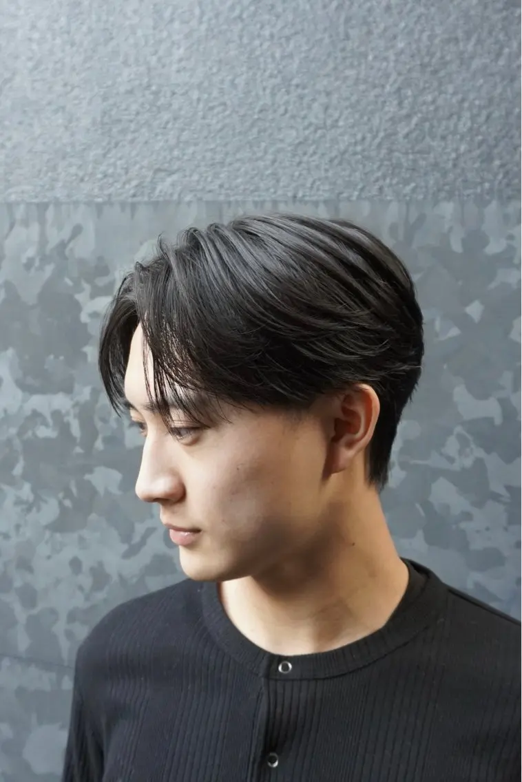 カット+ダウンパーマの写真