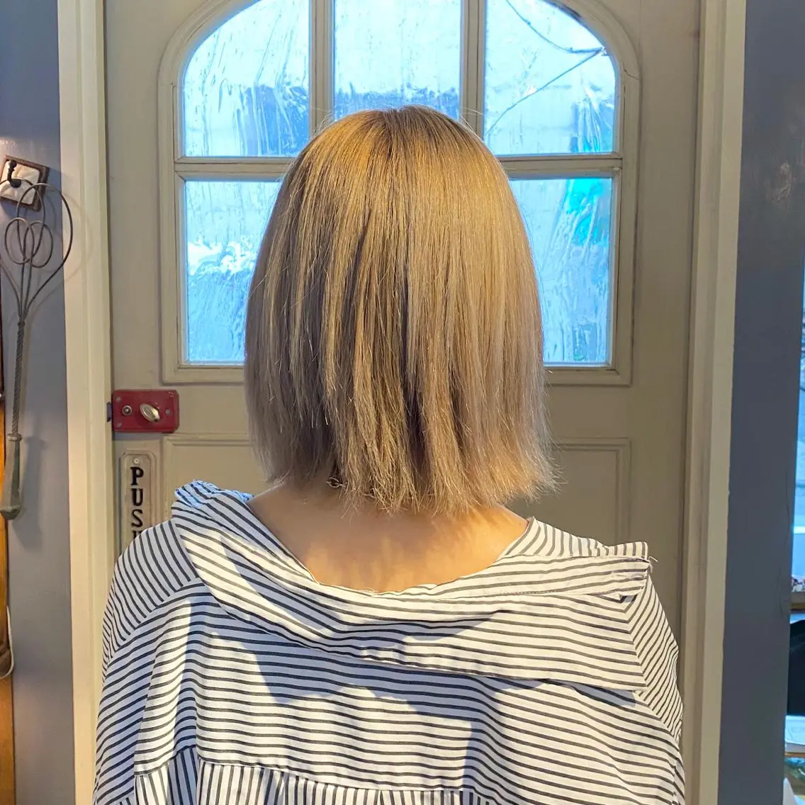 ロング エクステ BRITS 渡辺 菜々子のヘアスタイル