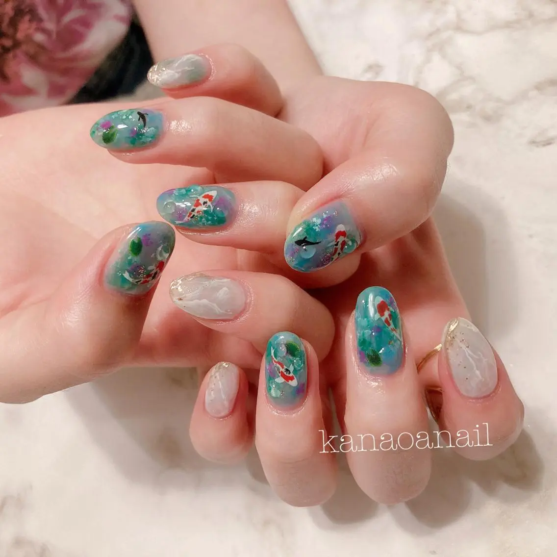 ネイル 地爪育成💅 kanaoanailのネイルデザイン