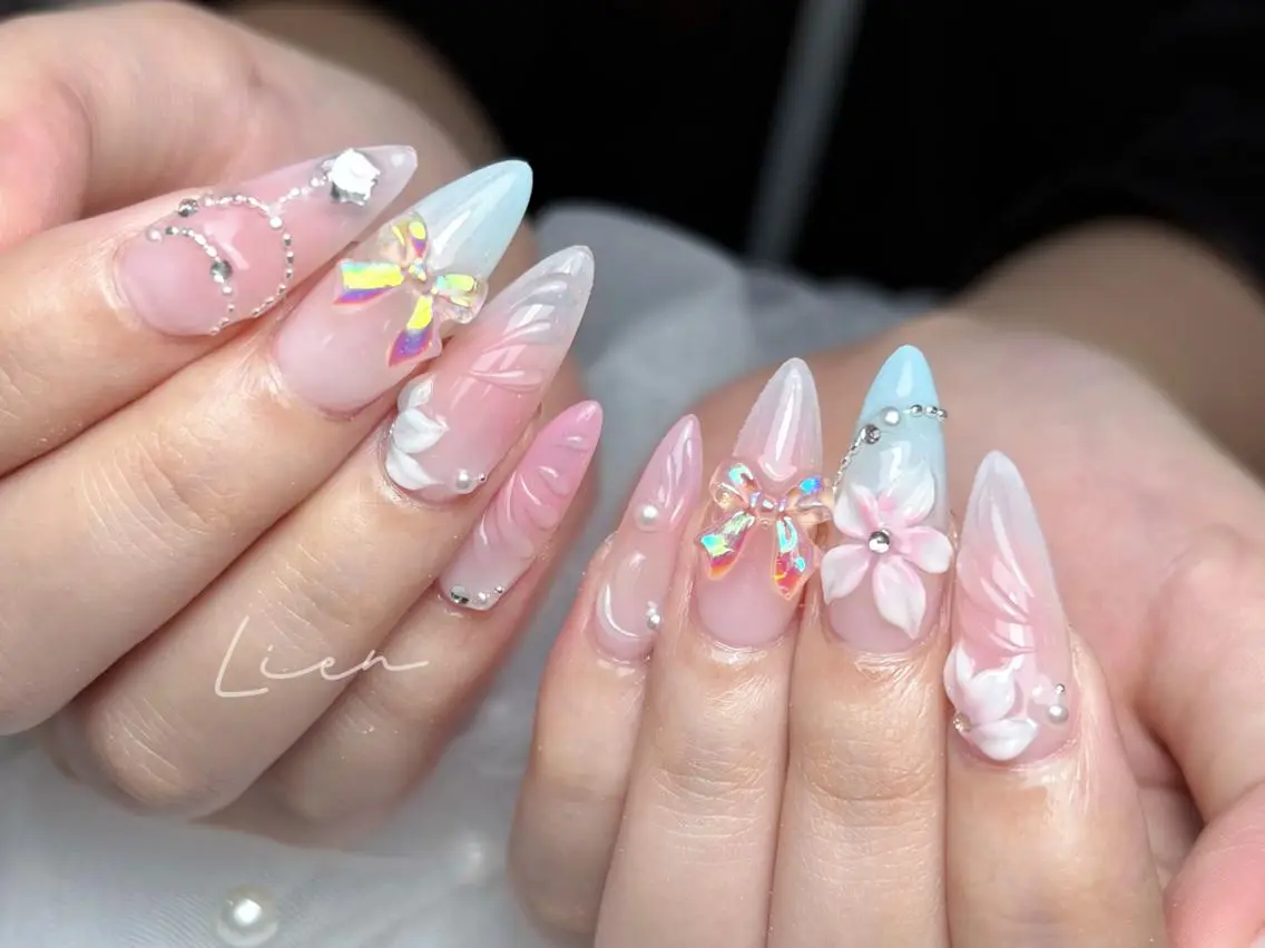 ネイル 🎀lien nail🫧rioのネイルデザイン