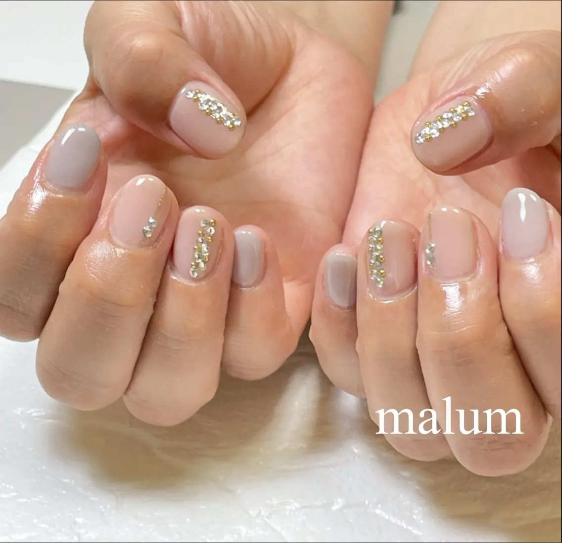 ネイル ハンドネイル malum nailのネイルデザイン