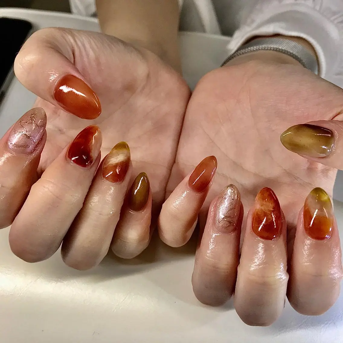 ネイル 久々 もえみのネイルデザイン