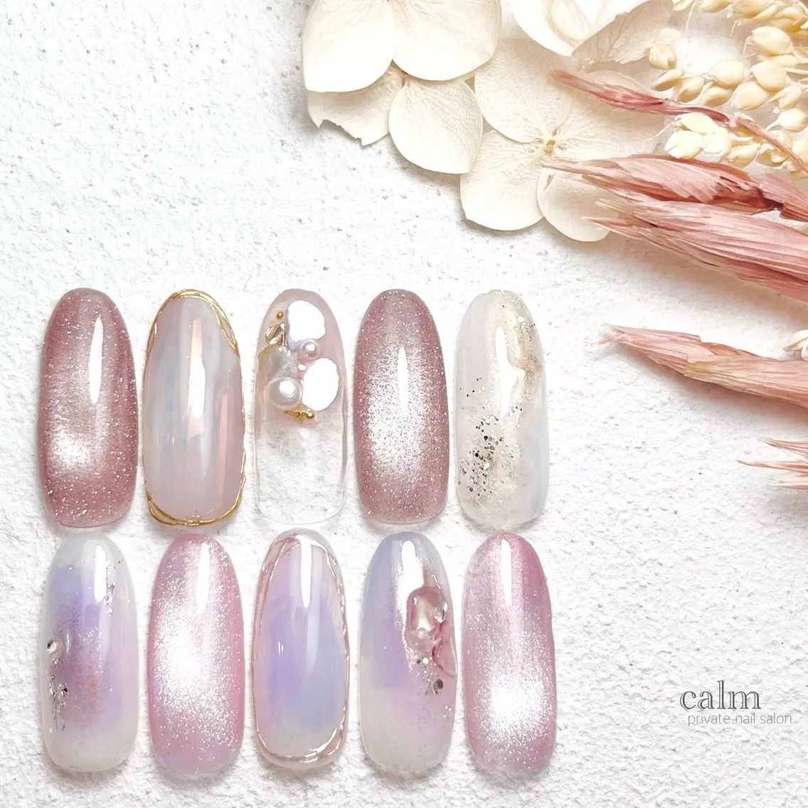 ネイル ハンドネイル calm 〔ｶｰﾑ〕のネイルデザイン