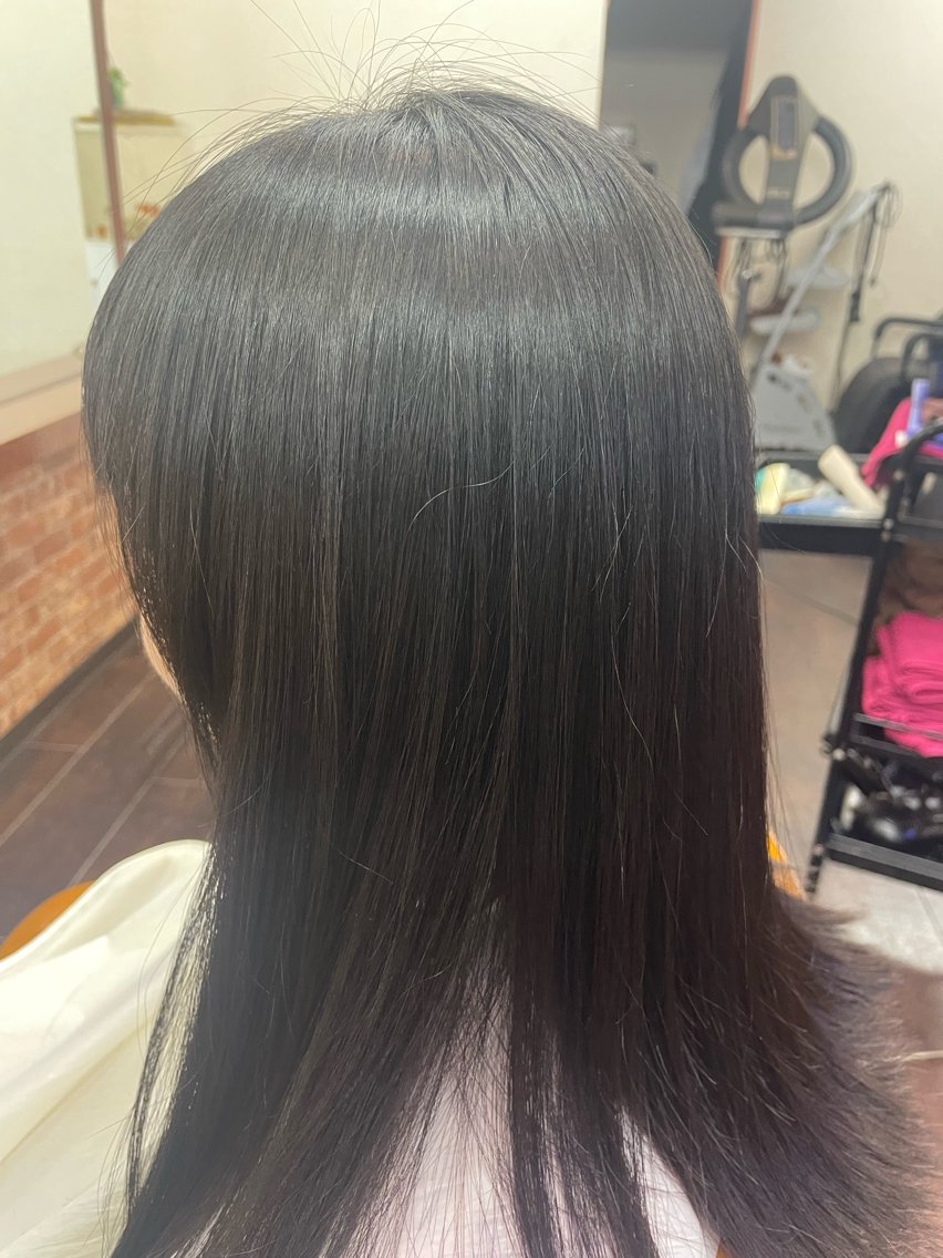 ロング パーマ 桧山 真のヘアスタイル