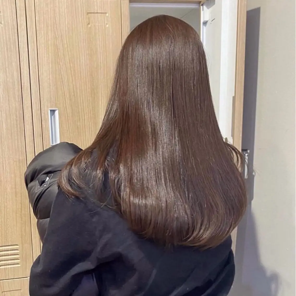 カラー オリーブ🎶アッシュ グレージュちひろ🧸のヘアスタイル
