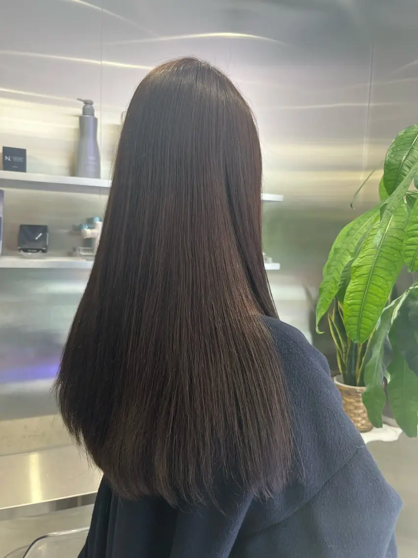 ロング カラー 平野 優奈のヘアスタイル