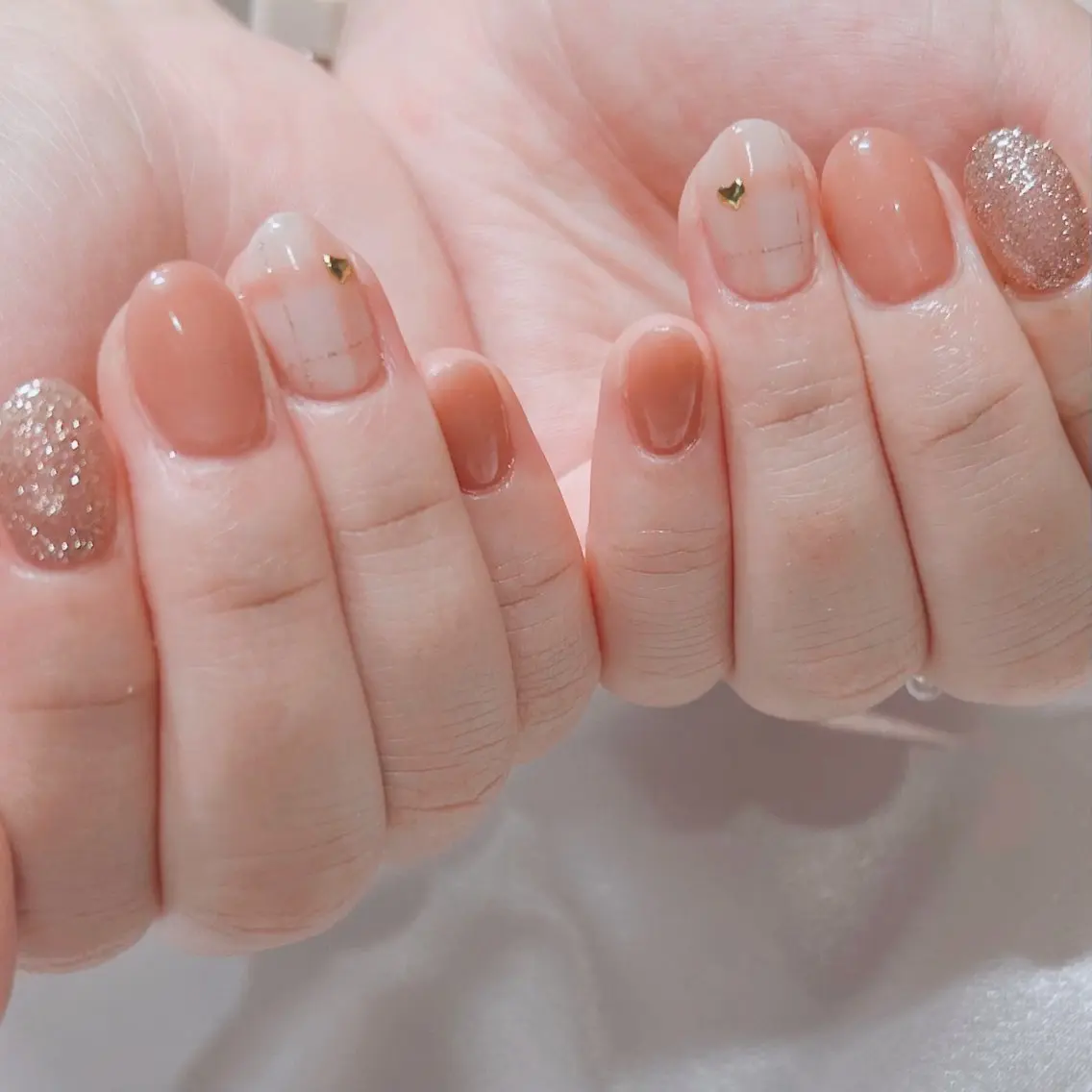 ネイル ブラウン Lily仙台♡ KAORIのネイルデザイン