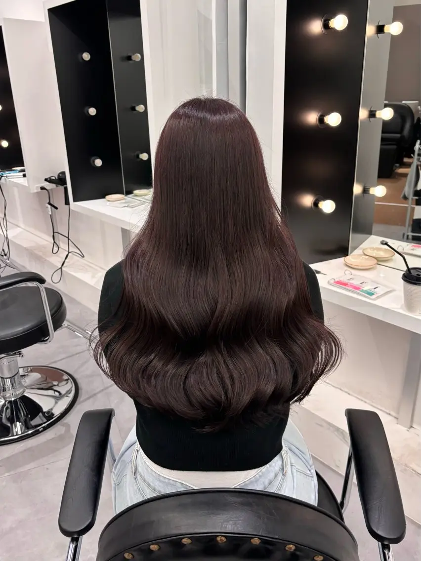 ロング カラー ヘアカラー トリートメント mai 🎀 /  暖色カラー♡のヘアスタイル