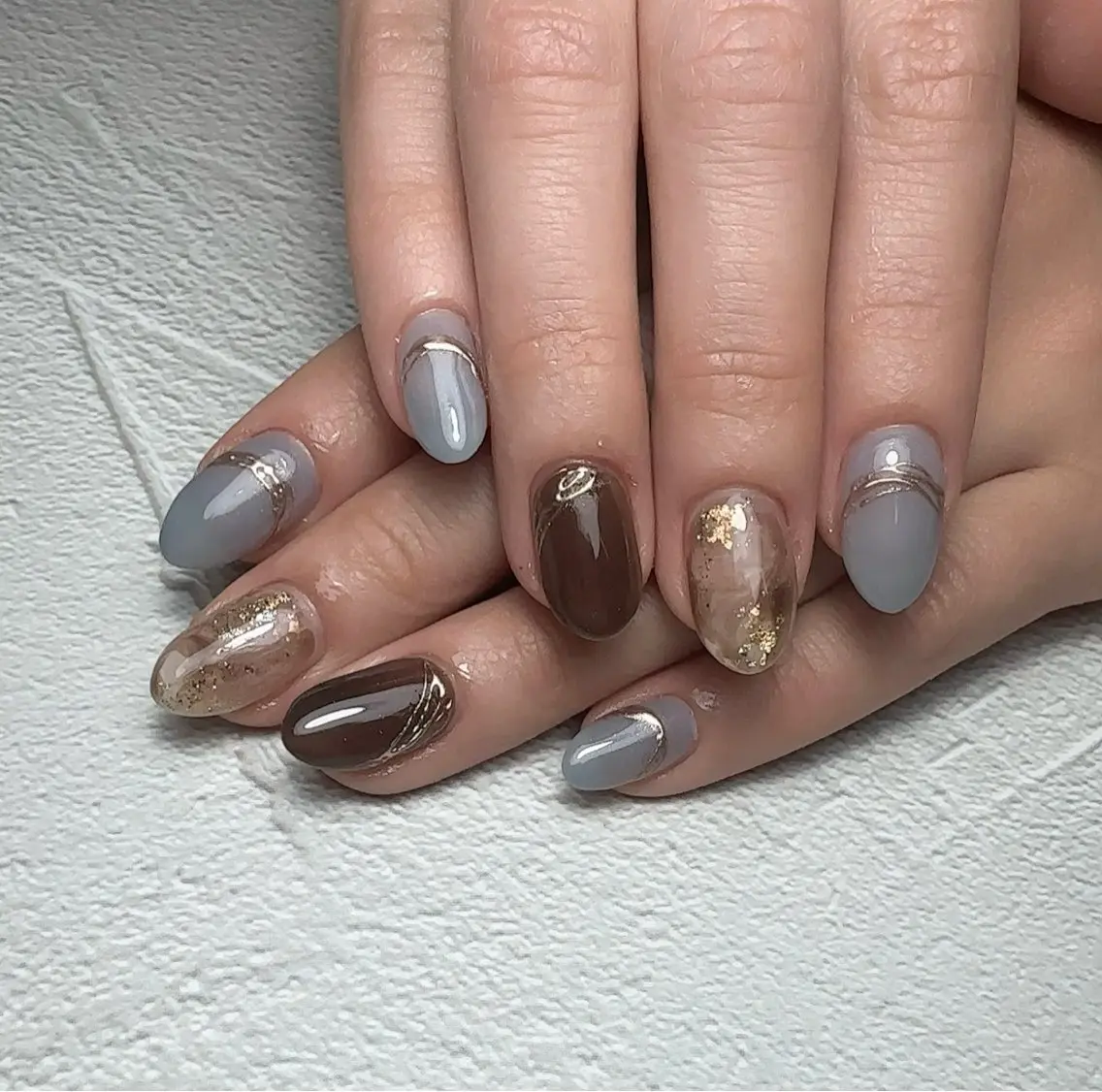 ネイル アートネイル ハート マグネットネイル 持ち込み ニュアンスネイル ハンドネイル Nailsalon Mimiy..♡のネイルデザイン