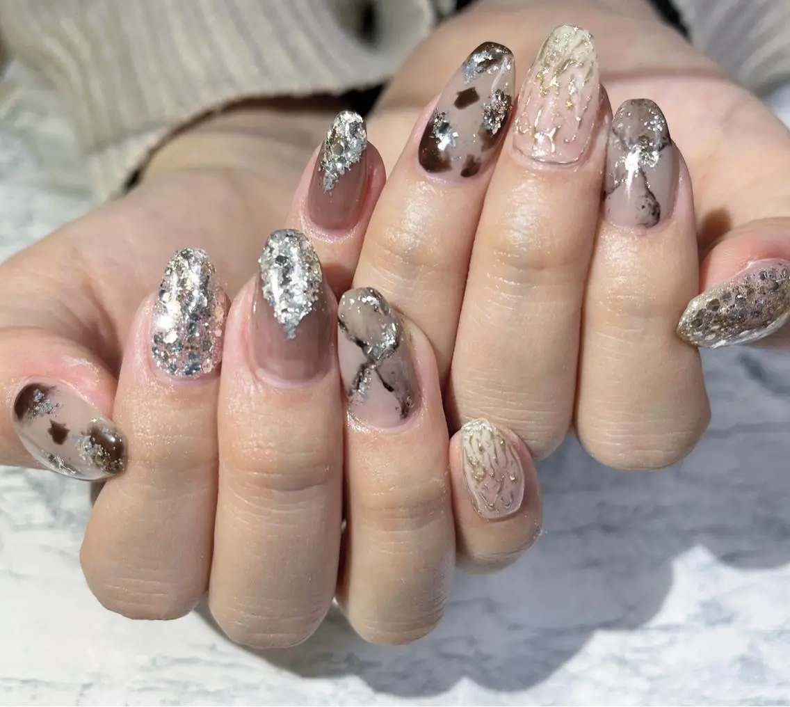 ネイル フットネイル ニュアンスネイル シンプルネイル 春ネイル 夏ネイル nail fufla ♡yamane♡のネイルデザイン