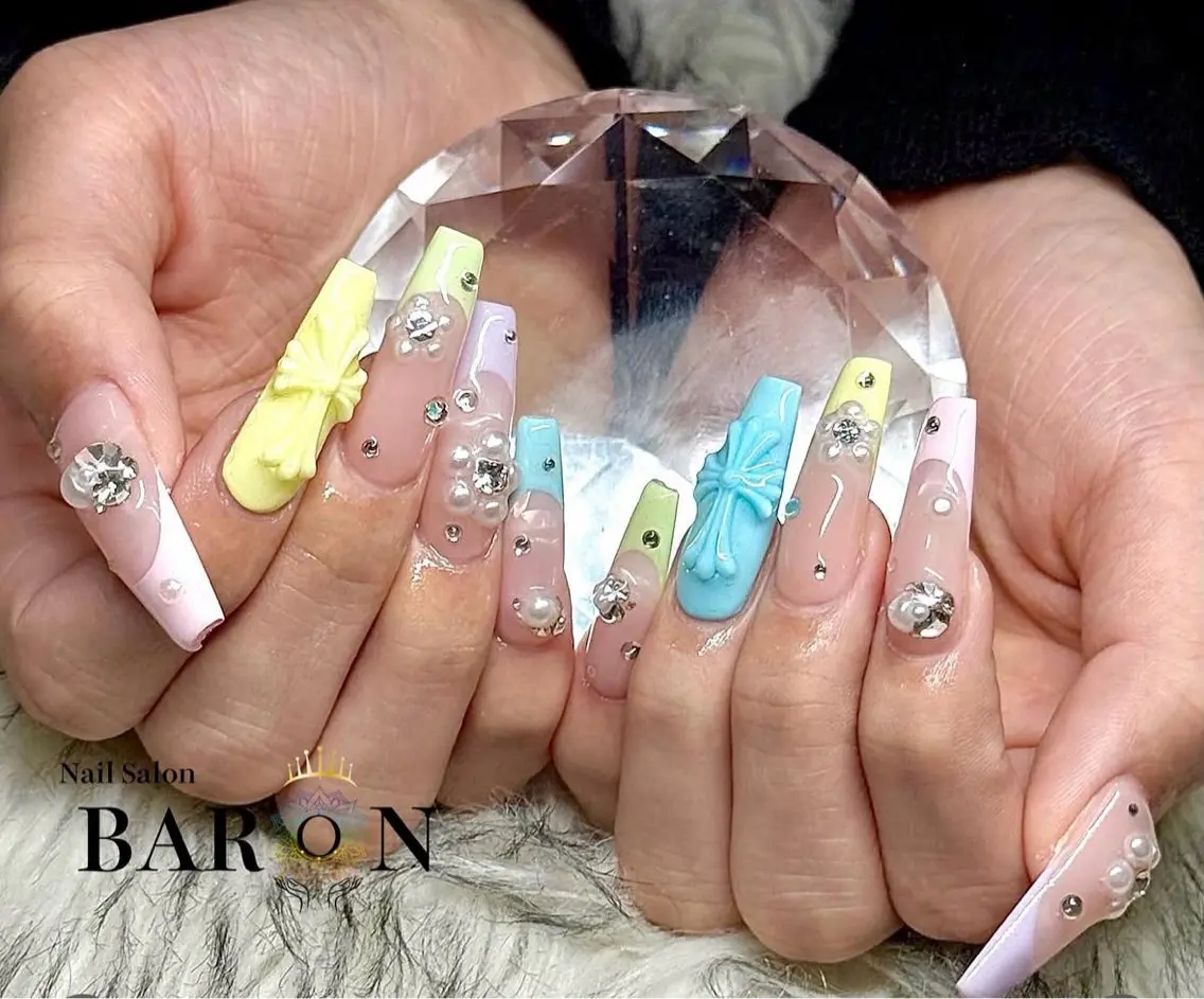 《最先端スカルプ》💅モデル募集💜持ち込み120（パーツ別途料金）💜オフなしの方の写真
