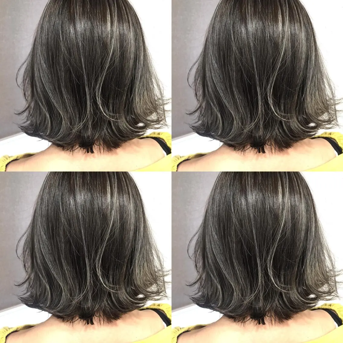 ショート カラー ハイライトカラー 3Dハイライト ハイライト 井上 一平のヘアスタイル