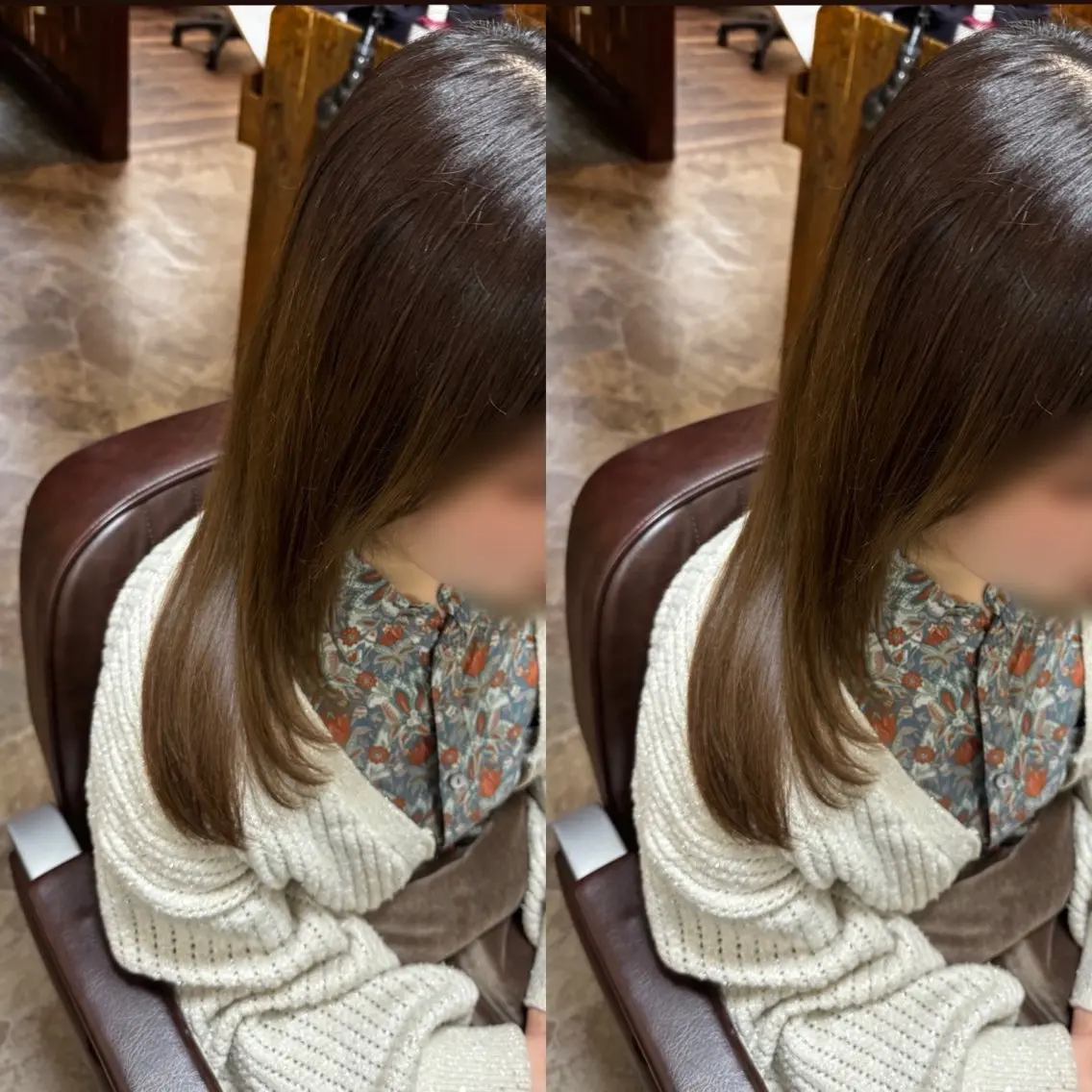 ロング レイヤーカット カット ヘアカラー トリートメント モデル様募集中🍒 りおのヘアスタイル