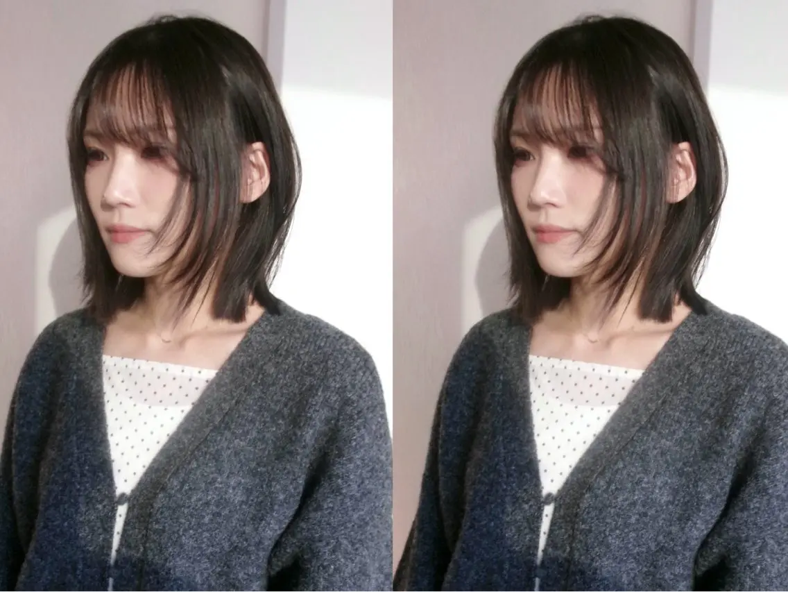 ミディアム ミディアムレイヤー レイヤーカット Fuka🫧 ボブモデル募集中のヘアスタイル
