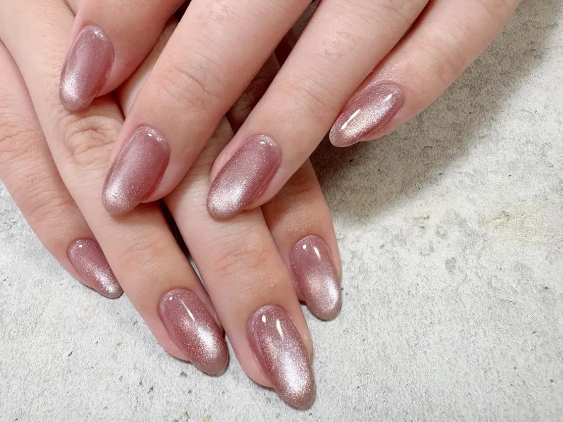 ネイル マグネットネイル gypso.267 🌷SETO🌷のネイルデザイン