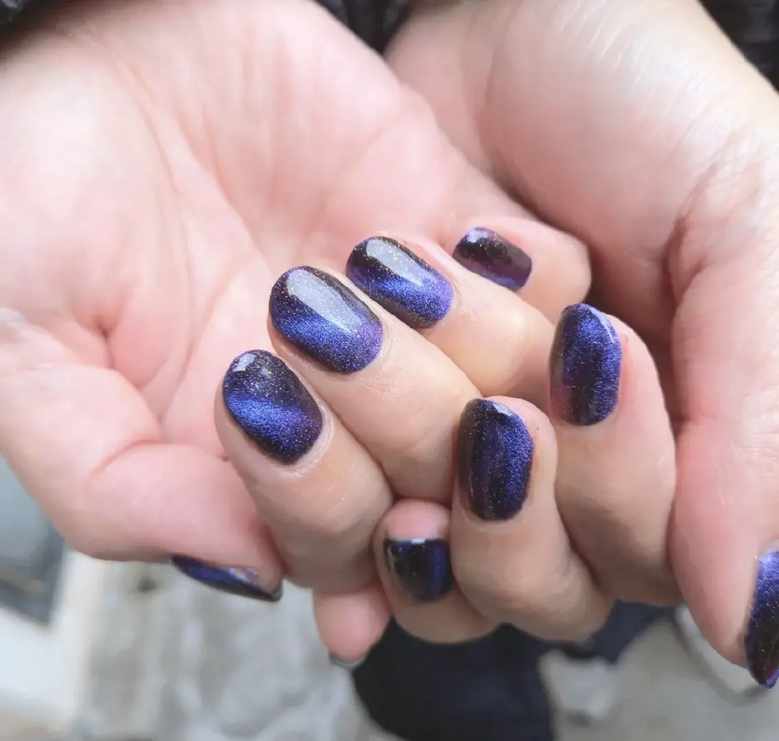 ネイル ジェルネイル マグネットネイル free nail フリーネイルのネイルデザイン