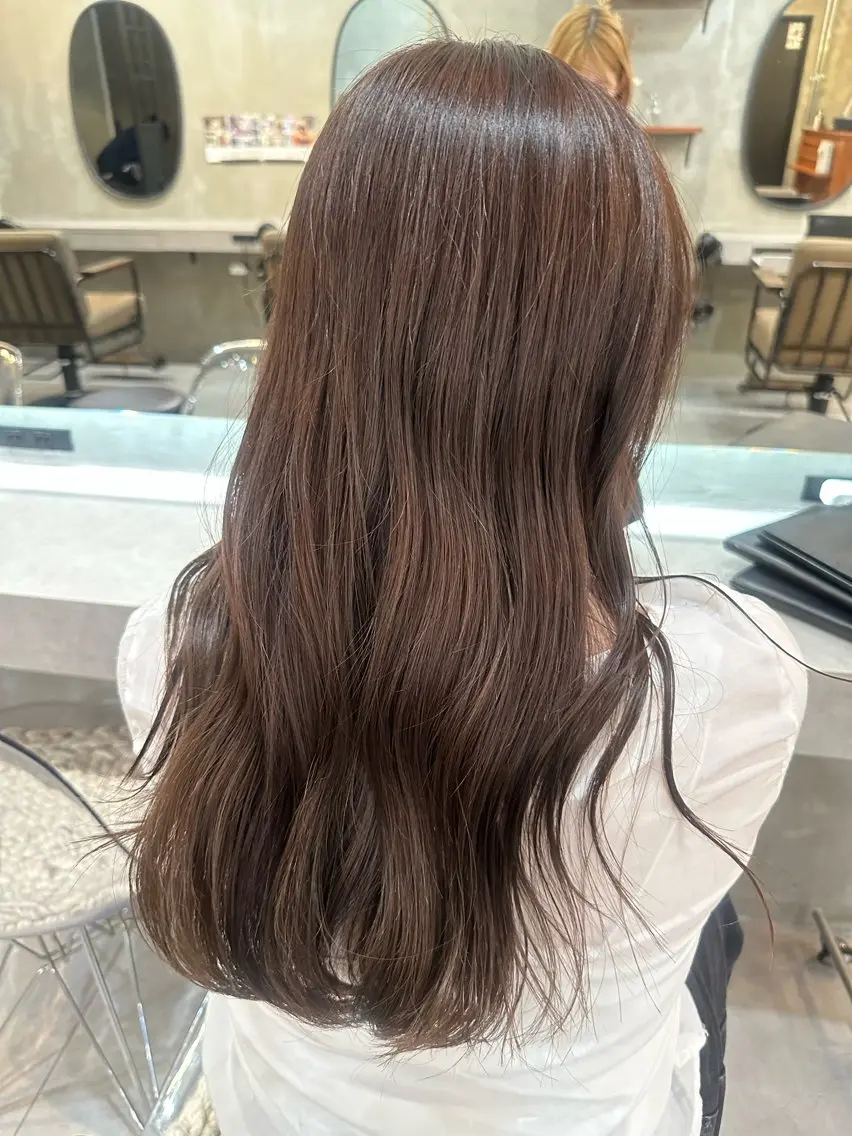 ロング MOMO💞🦩 カラーモデル💞🦩のヘアスタイル