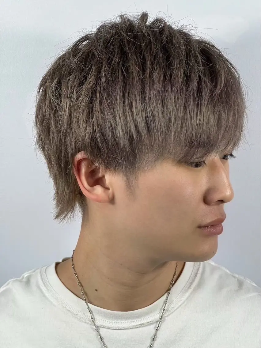 ミディアム 千葉 翔太のヘアスタイル