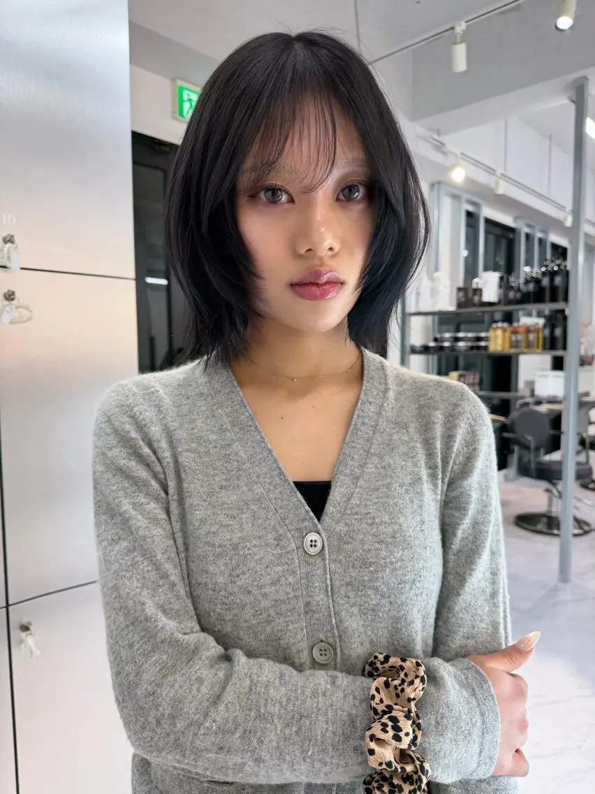 カラー ベージュカラー ブリーチ ケアブリーチ ディープラベンダー デザインカラー カット ヘアカラー TATSUブリーチ/ ミルクティーベージュのヘアスタイル