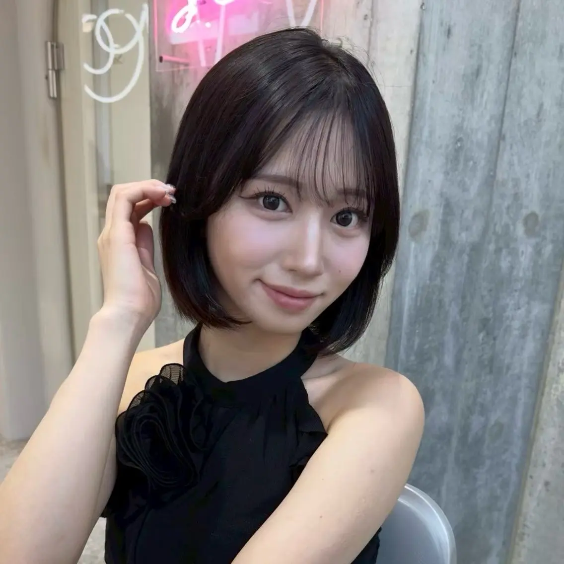 ショート ボブ 韓国風ヘア HARUKA/ 韓国フェミニン🍀のヘアスタイル