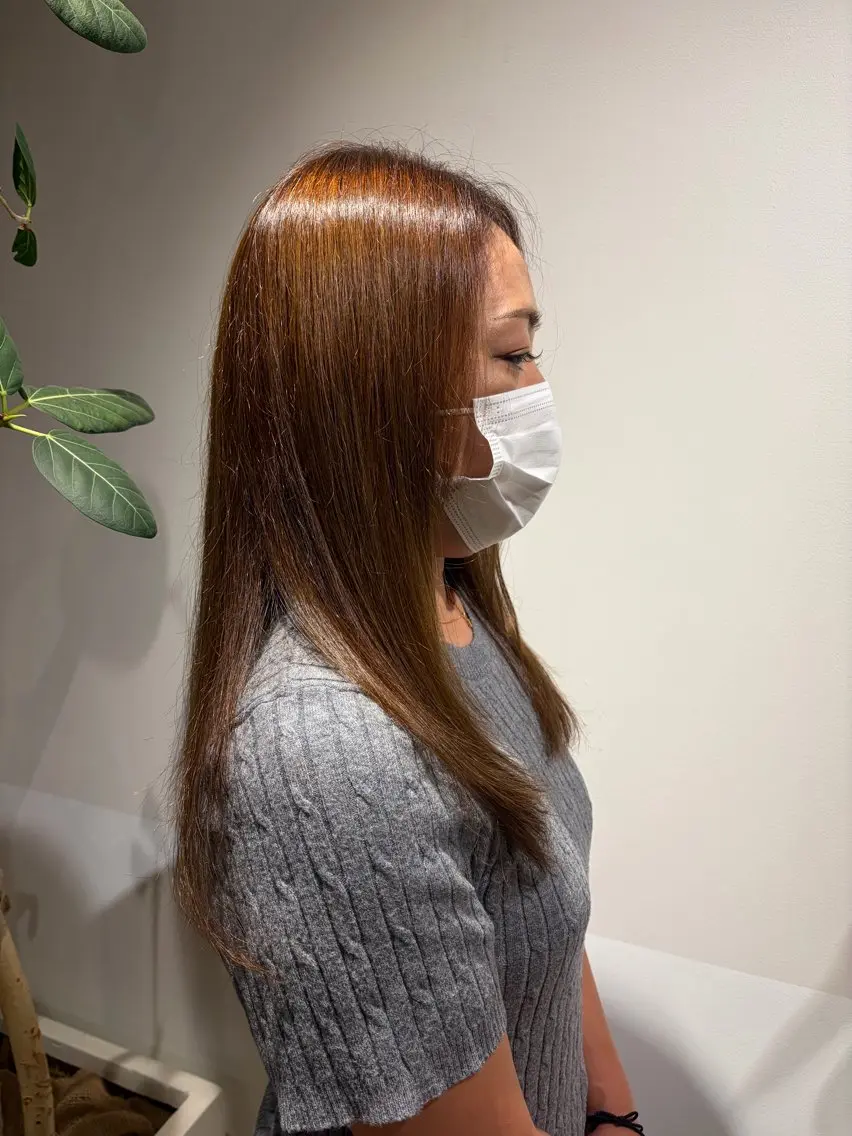 ロング カラー idea八潮店🎀 山中 菜穂のヘアスタイル