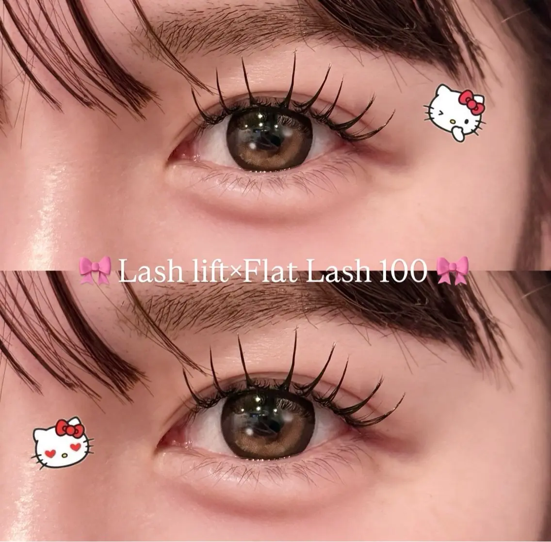 マツエク・マツパ フラットラッシュ マツエク 三茶eyelist 🎀Hitomiのマツエク・マツパデザイン
