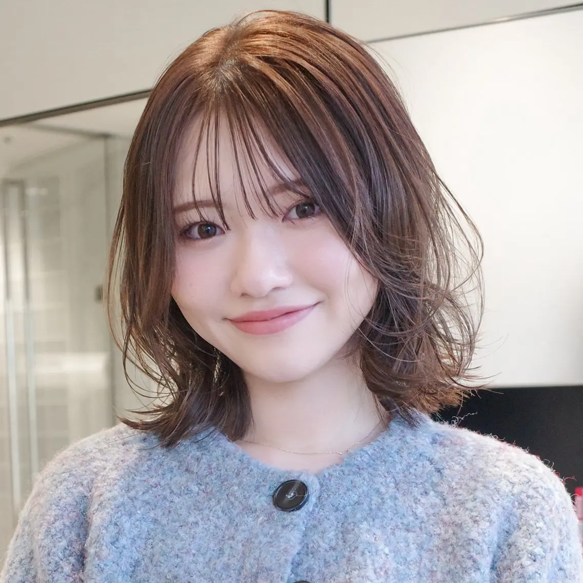 【軽さ×まとまり】レイヤーボブカット✂︎　　　　　レイヤーカット＋𝑲𝑬𝑹𝑨𝑺𝑻𝑨𝑺𝑬トリートメントの写真