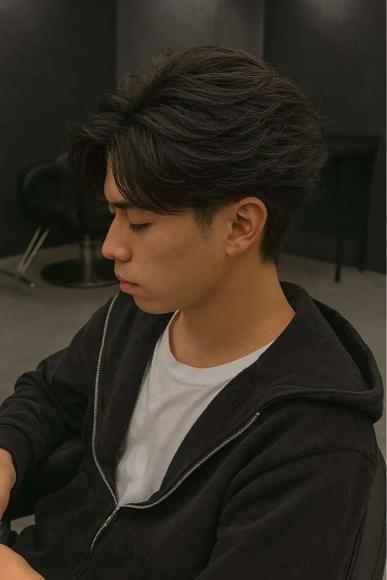 ミディアム パーマ ヘアアレンジ メンズ ミディアムパーマ メンズパーマ メンズツイストパーマ 波巻きパーマ ツイストパーマ カット パーマ トリートメント ヘッドスパ ヘアセット 🔥ニュアンス フェザー小林海斗🔥のヘアスタイル