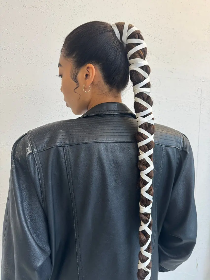 セミロング ヘアアレンジ ヘアセット 🎀海外ヘア/表参道 Satone🎀のヘアスタイル