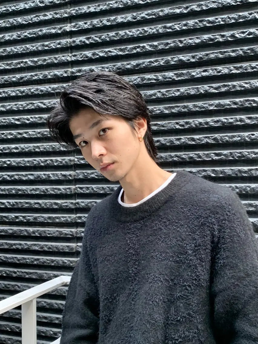 パーマ メンズ カット パーマ 佐藤大翔🌐縮毛矯正 🌐メンズパーマのヘアスタイル