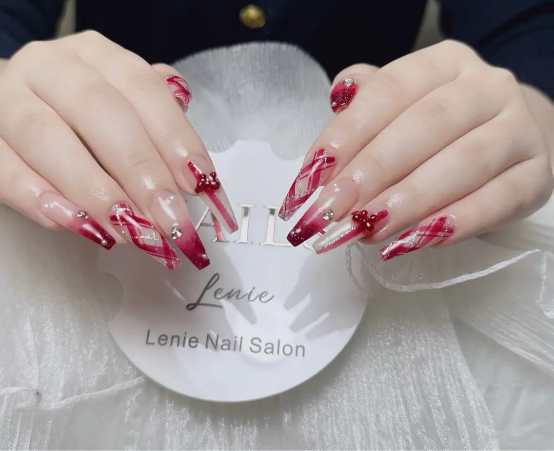 ネイル アートネイル 韓国ネイル 持ち込み ワンホンネイル Lenie Nail Salonのネイルデザイン