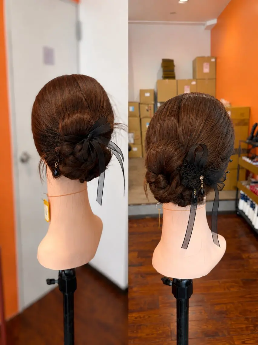 ヘアセットの写真