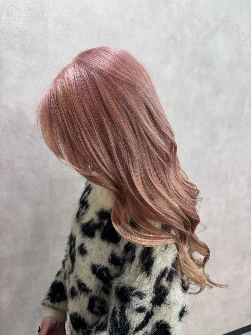 ロング カラー ヘアカラー 永田 優のヘアスタイル
