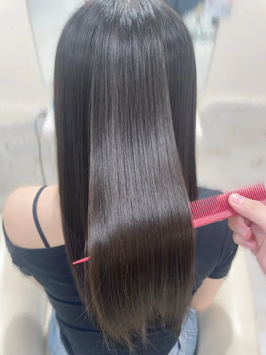 髪質改善ストレート∗*゚ 10代20代のお客様限定の写真