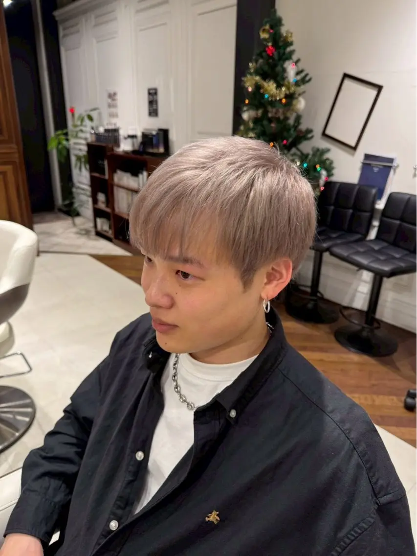 ショート カット ヘアカラー ハラユウタ 千歳船橋駅のヘアスタイル