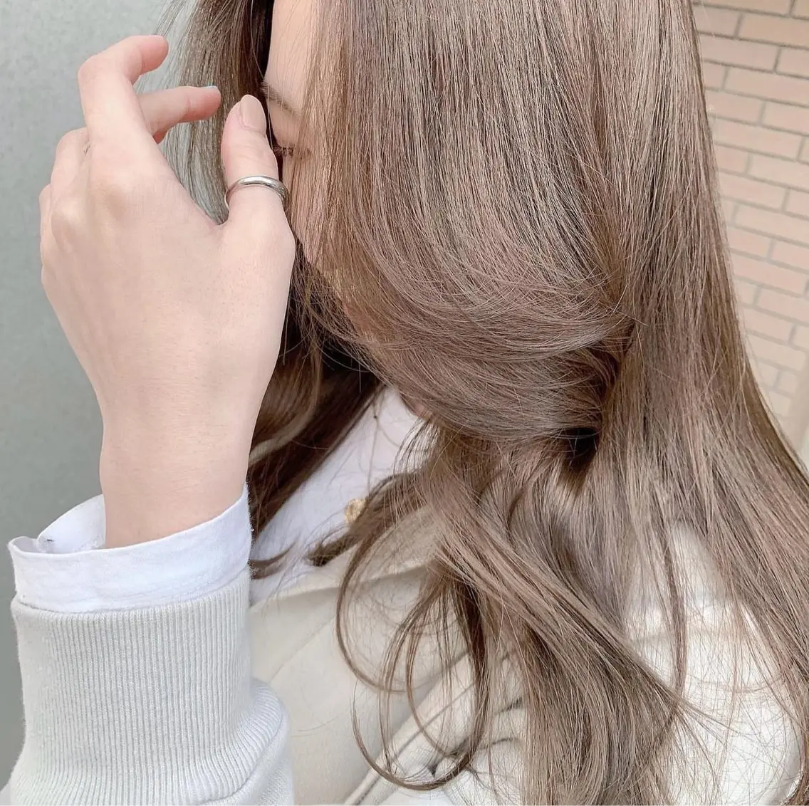 ミディアム 艶カラー/ヘアセット 着付け　ふうか　渋谷のヘアスタイル