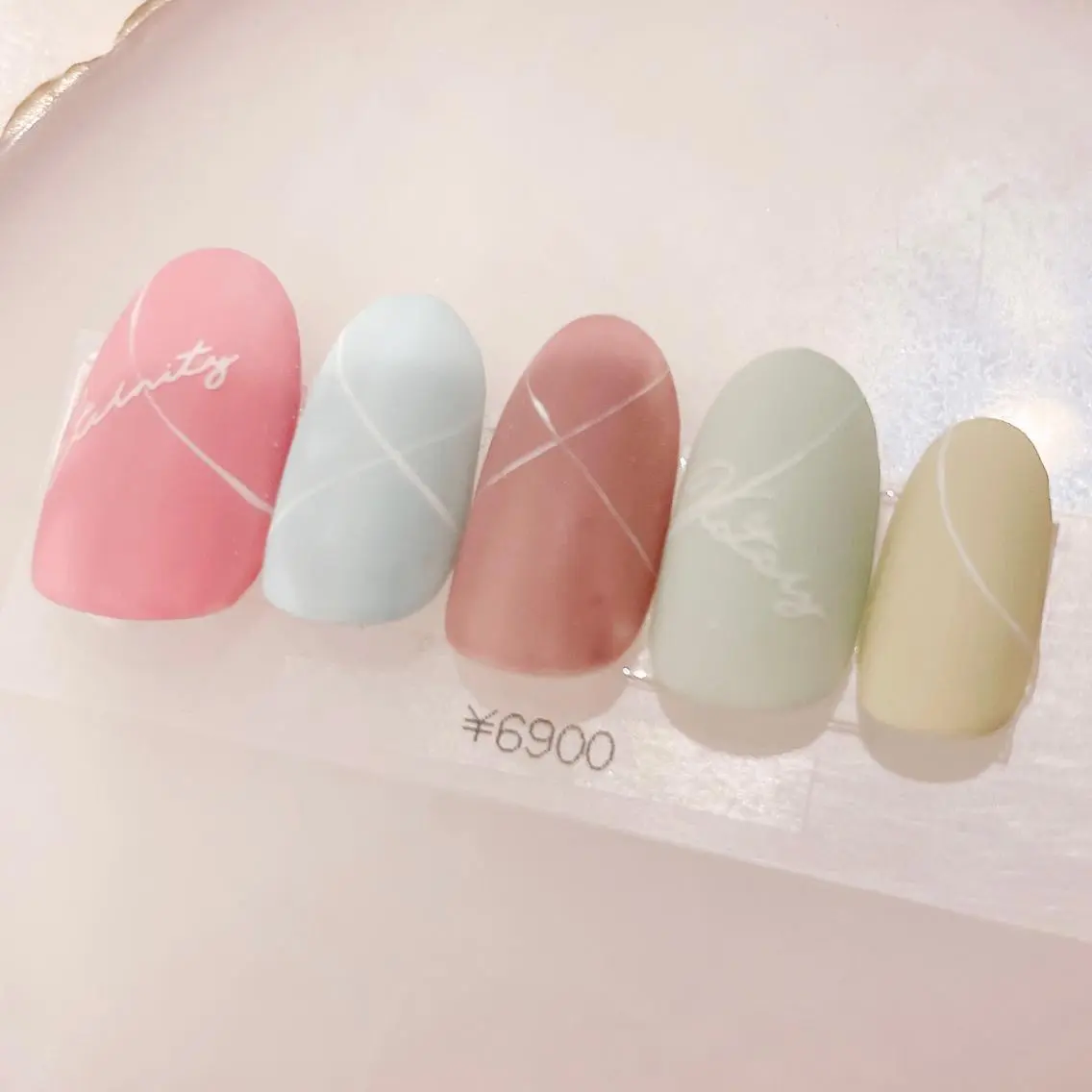 ネイル マットネイル ハンドネイル CHIARA nailsのネイルデザイン