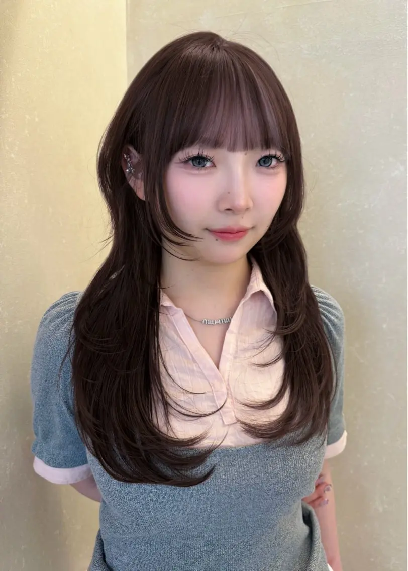 カラー カット ヘアカラー こころ/透明感カラー /似合わせカット🫧のヘアスタイル
