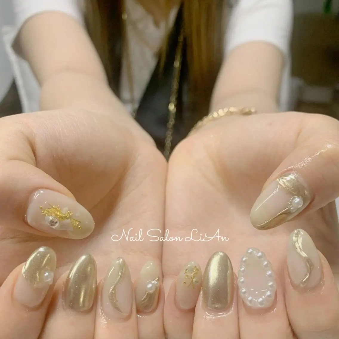 ネイル ハンドネイル NailSalon LiAnのネイルデザイン