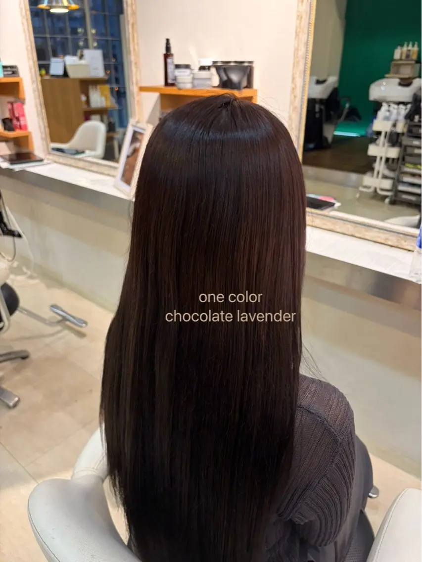 ロング ヘアカラー hair bonitaのヘアスタイル